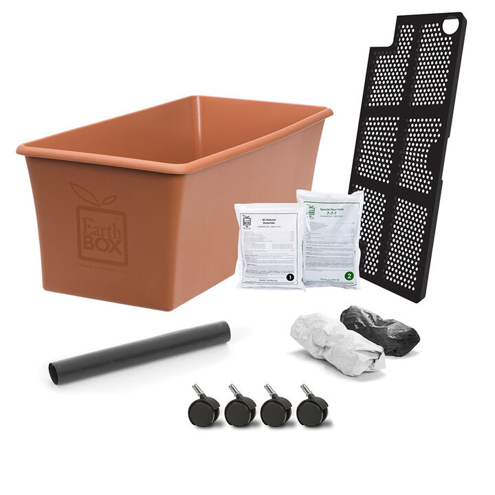 EarthBox Original Garden Kit with Fertilizer, Dolomite, & Wheels