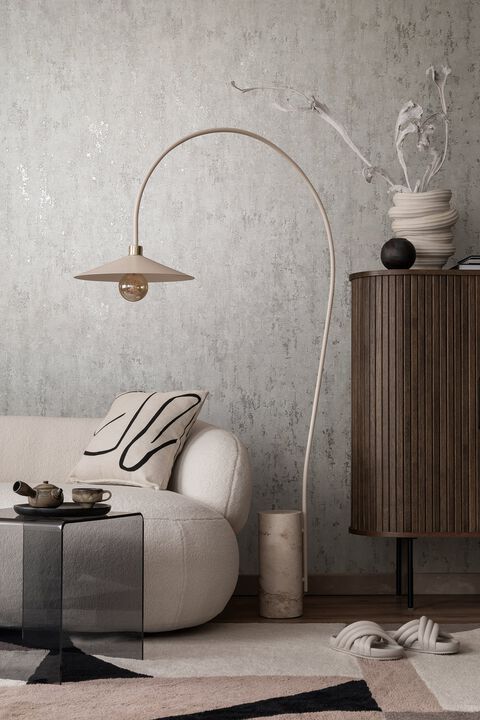 City Romance Industrial Silver Grey Wallpaper 35123