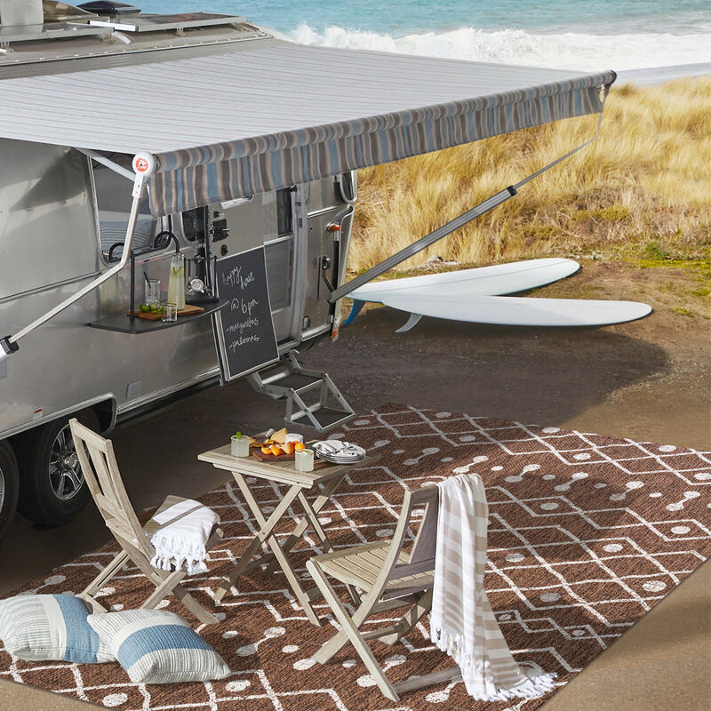 Nokat Tribal Bohemian Indoor/Outdoor Area Rug