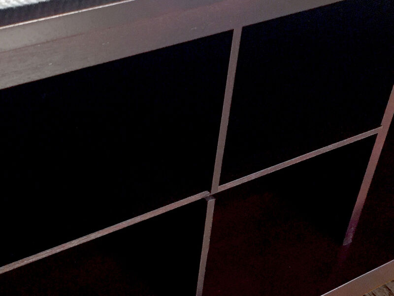 Solid Wood Hall Tree Entryway Bench with 1 Bin & 8 Pair Shoe Dividers