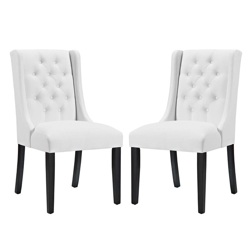 Baronet Dining Chair Vinyl Set of 2 image number 0