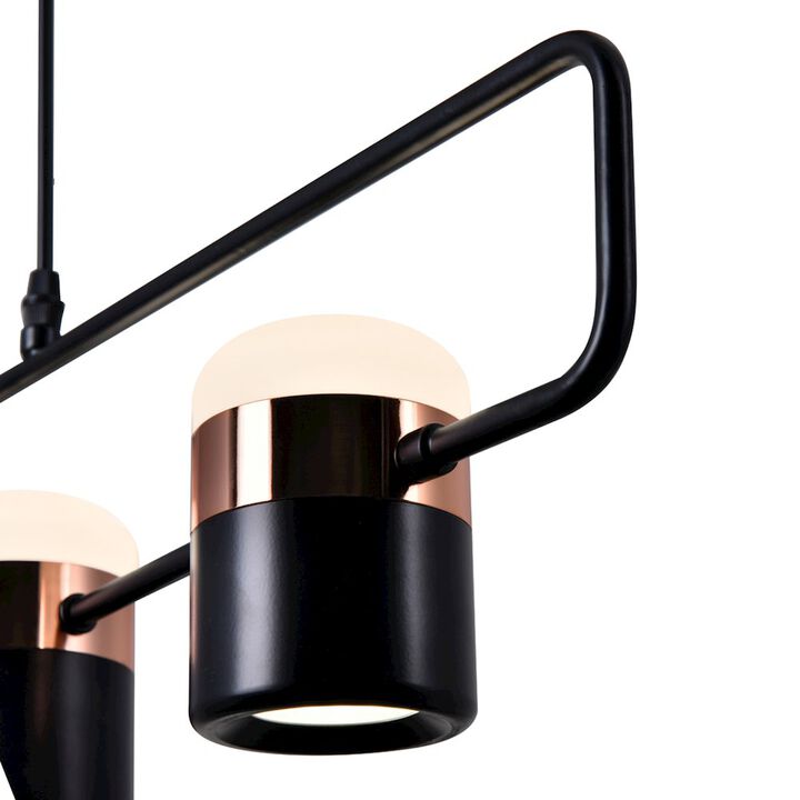 CWI Lighting Moxie LED Pool Table Light With Black Finish