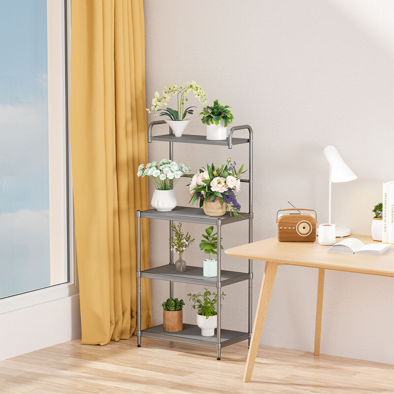 4-Tier Kitchen Storage Baker Microwave Oven Rack Shelves