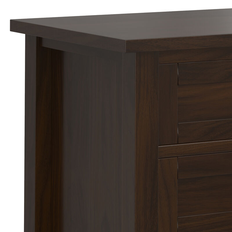 Simpli Home Warm Shaker Bedside Table image number 8