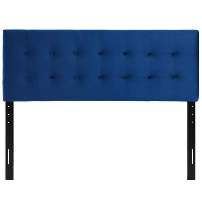 Emily Queen Biscuit Tufted Performance Velvet Headboard image number 2