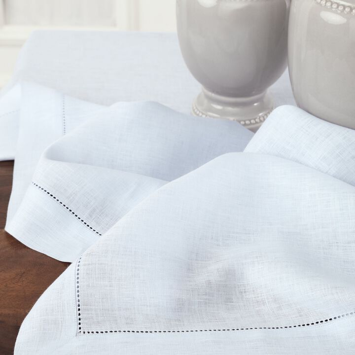 Linen Tablecloth - Classic Hemstitch