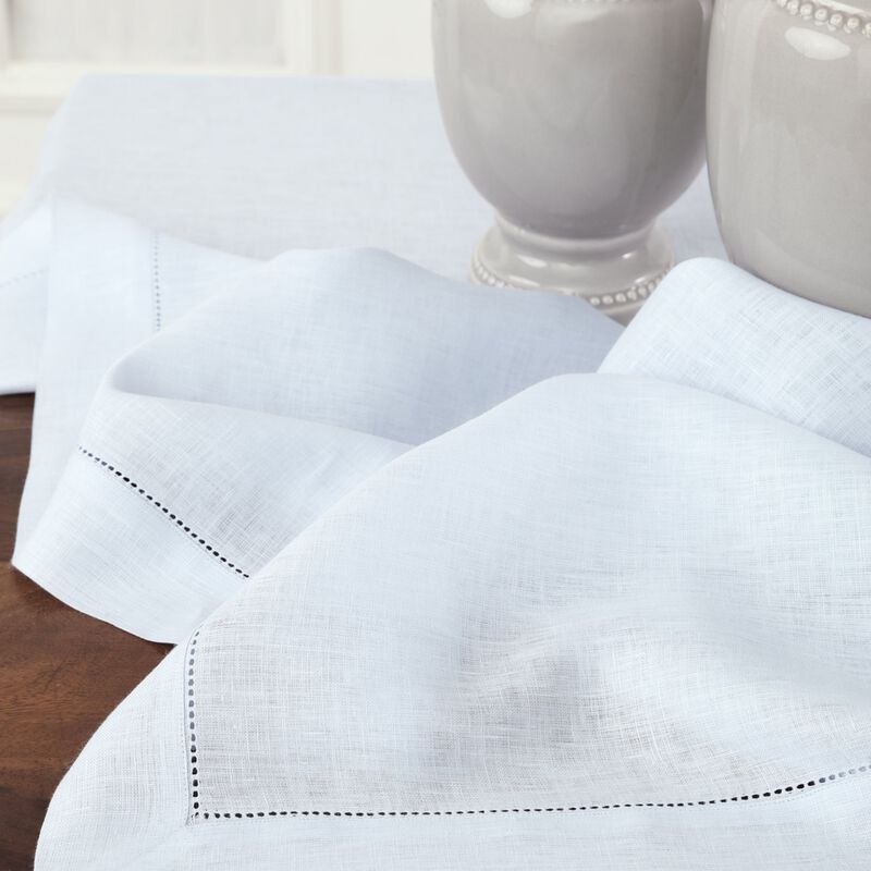 Christmas Linen Tablecloth - Classic Hemstitch, Solino Home