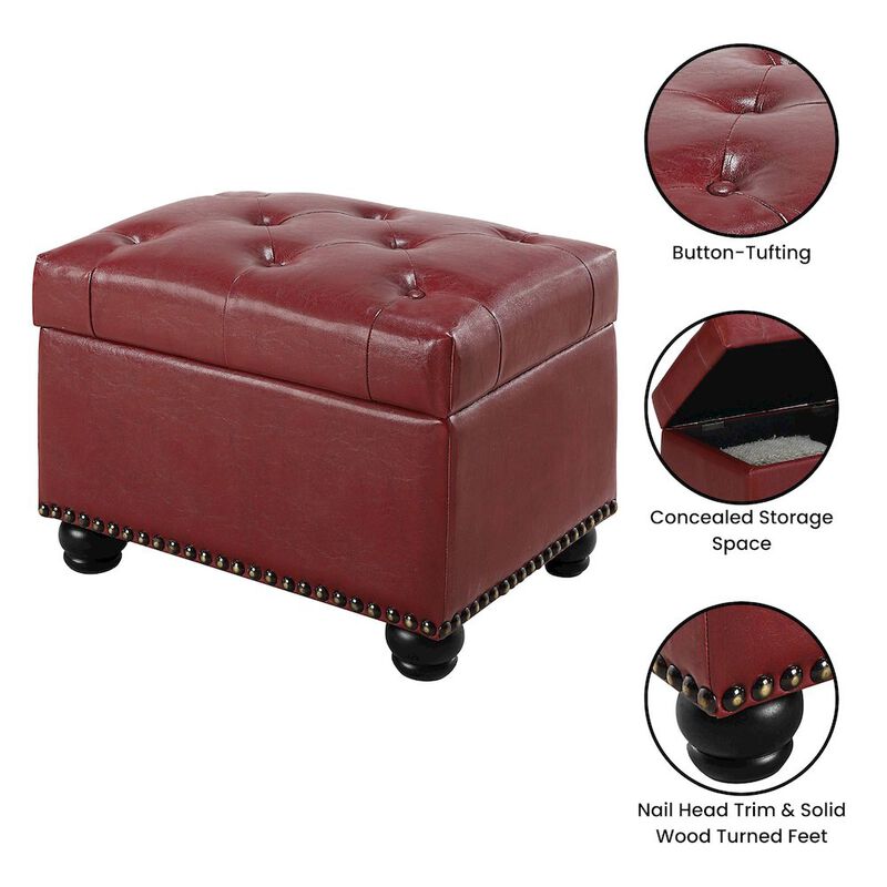 Convience Concept, Inc. Designs4Comfort 5th Avenue Storage Ottoman