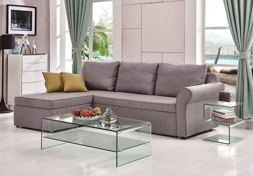 12MM Bent Tempered Glass Coffee Table with 8mm Shelf Glass