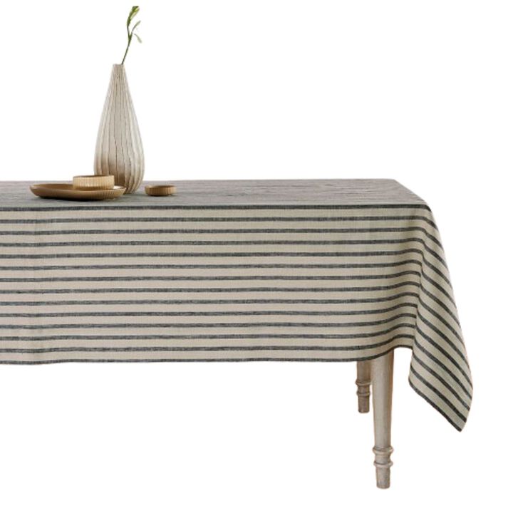 Linen Tablecloth - Madison Stripe