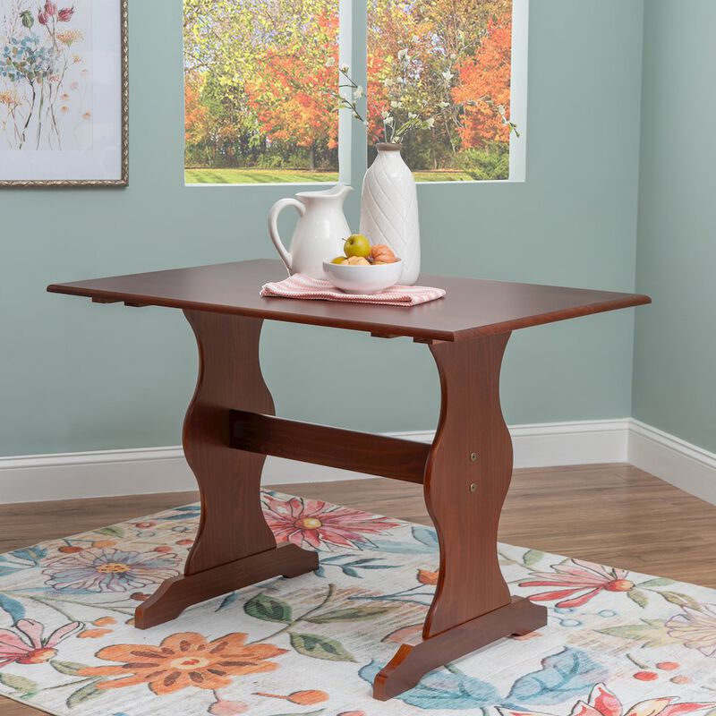Linon Chelsea Walnut Table image number 1
