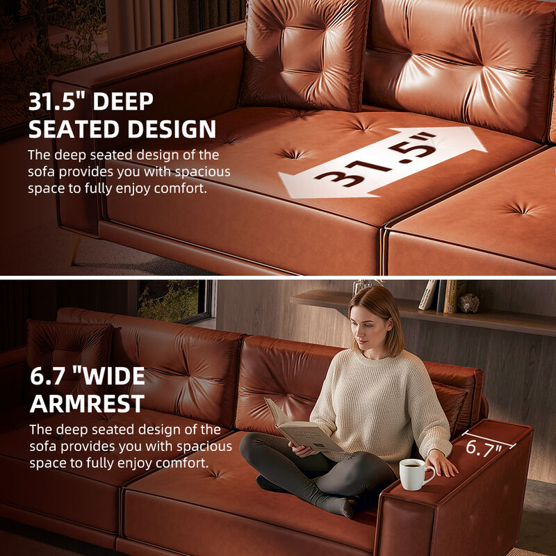 Tugnir 92.1" Pull Out Sofa Bed image number 5