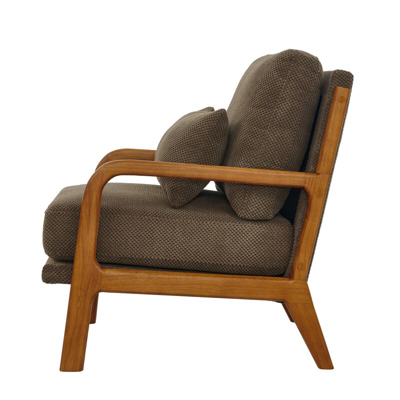 Zitrig Wooden Lounge Chair image number 4