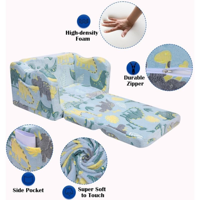 Dirsor Kids Extra Convertible Sofa image number 4