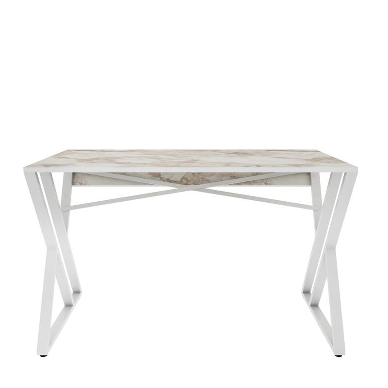 Decorotika Gyza Computer Desk - Ephesus White