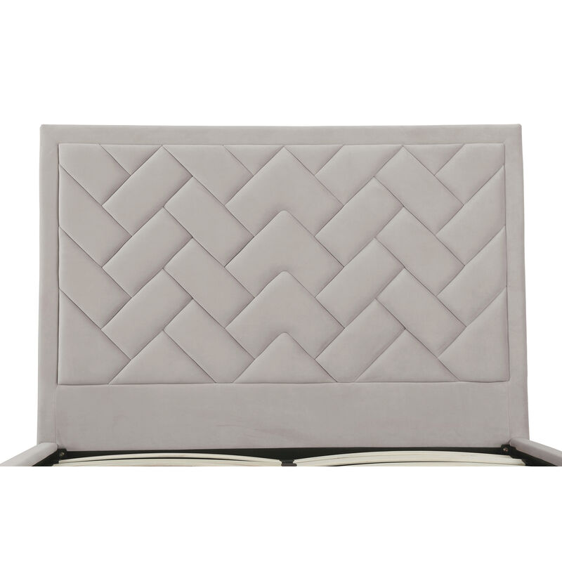 Crosby Beige Queen Bed