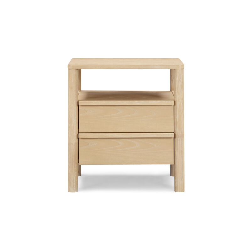 Tyra Natural Cerused Ash Nightstand image number 0