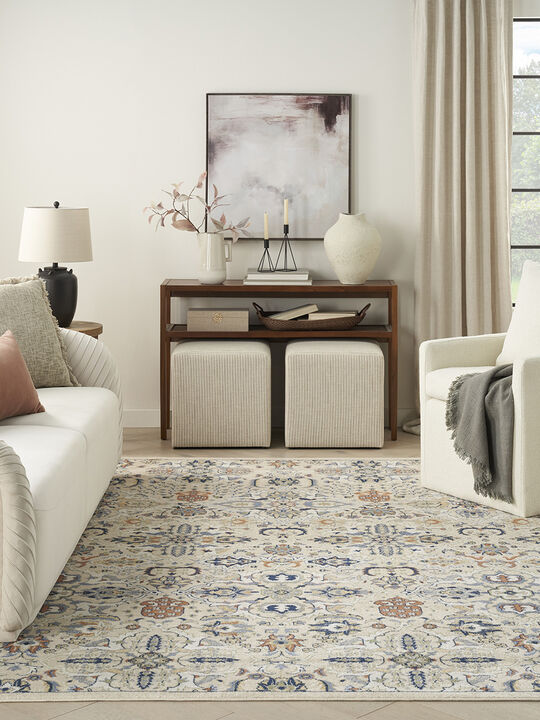 Allur ALR03 Beige 9' x 12' Rug