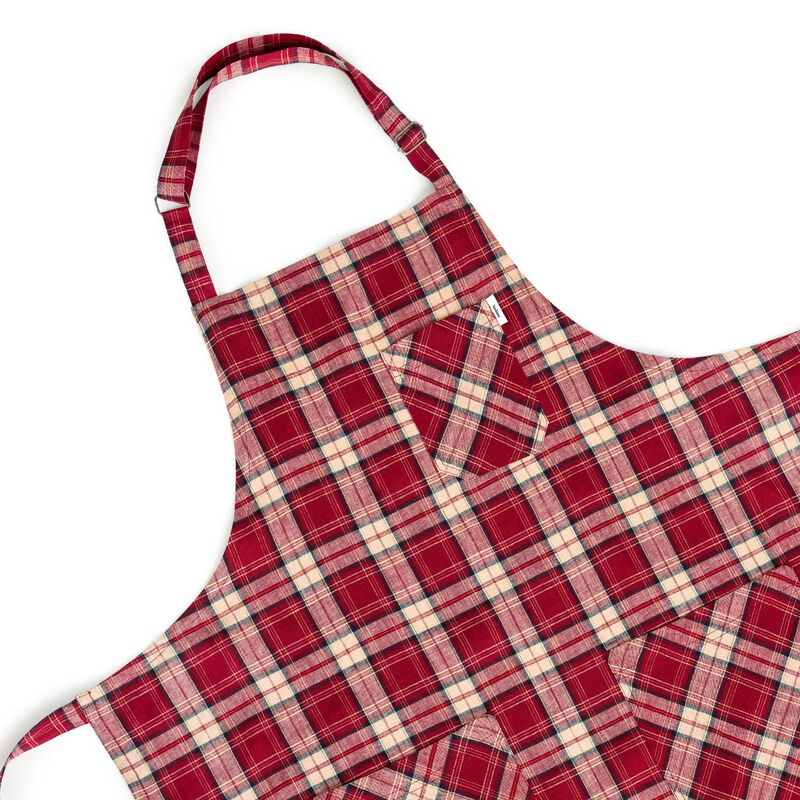 Solino Home 100% Pure Linen Apron - Linen Bib Apron image number 2