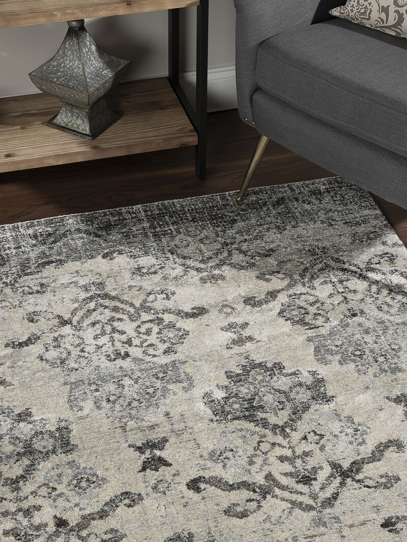 Antigua AN11 Pewter 3'3" x 5'3" Rug