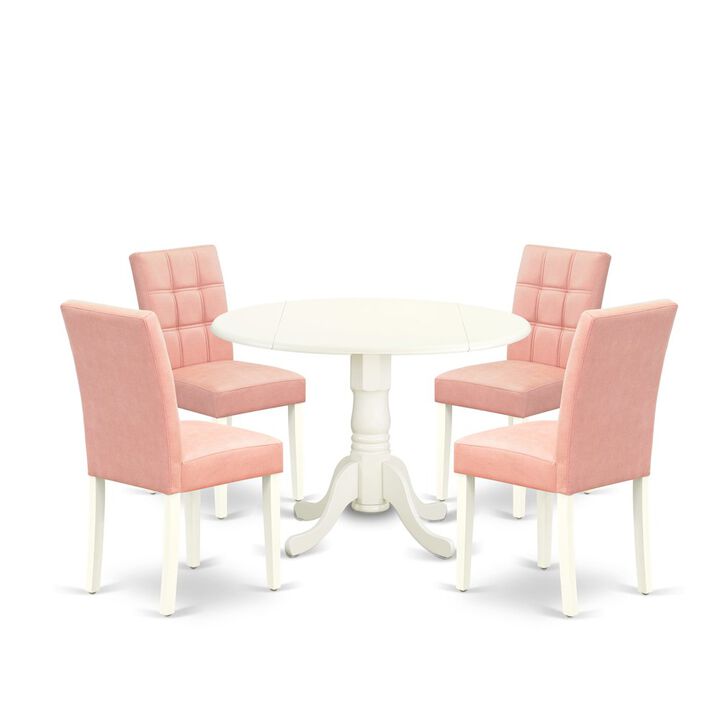 5 Piece Mid Century Dining Table Set contain A Kitchen Table