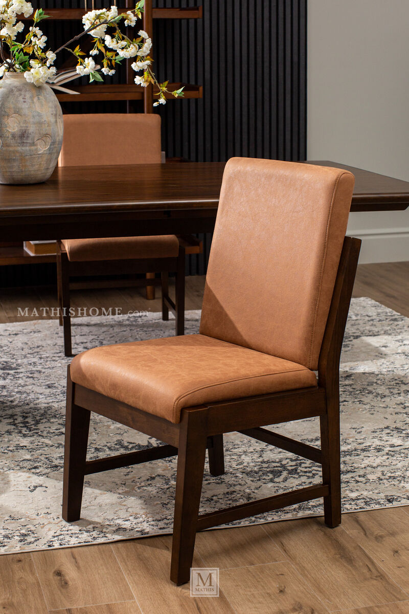 Brisbane Side Chair in Bozeman Brown image number 3