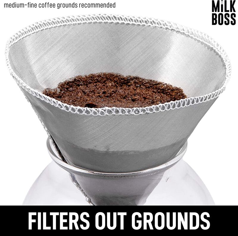 Reusable Paperless Permanent Stainless Steel Coffee Filter
