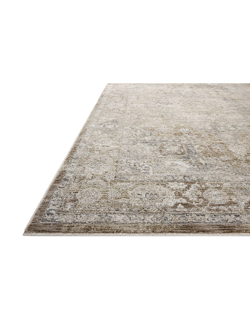 II Tabitha Khaki/Slate 9'6" x 13' Area Rug by Loloi II