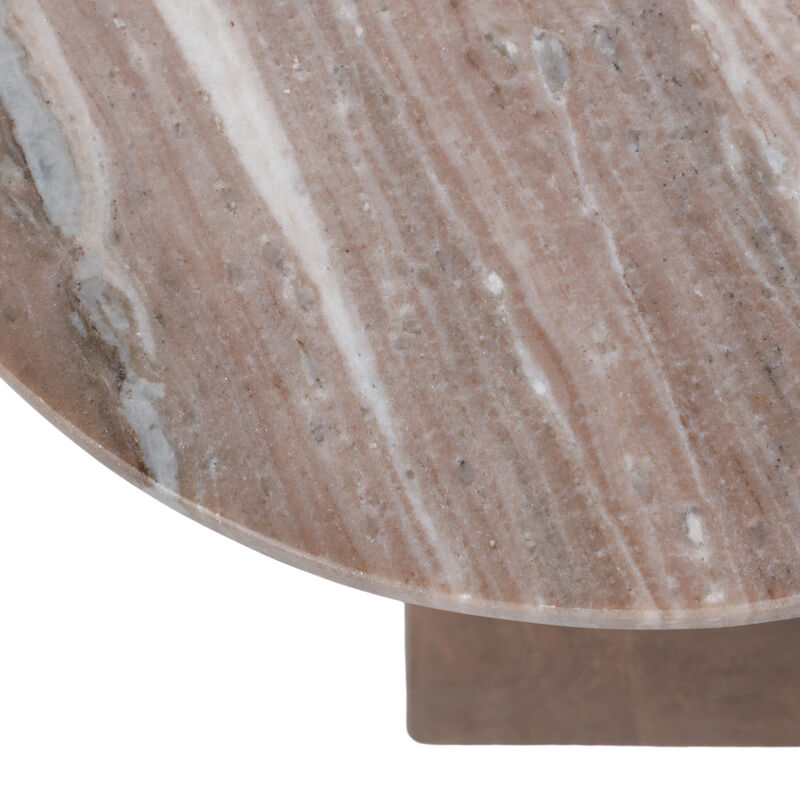Triangular Base Accent Table image number 4