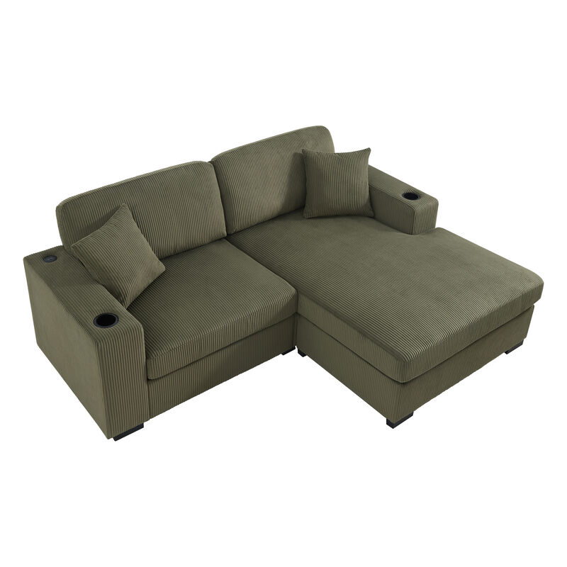 Oversized Chaise Sectional image number 0