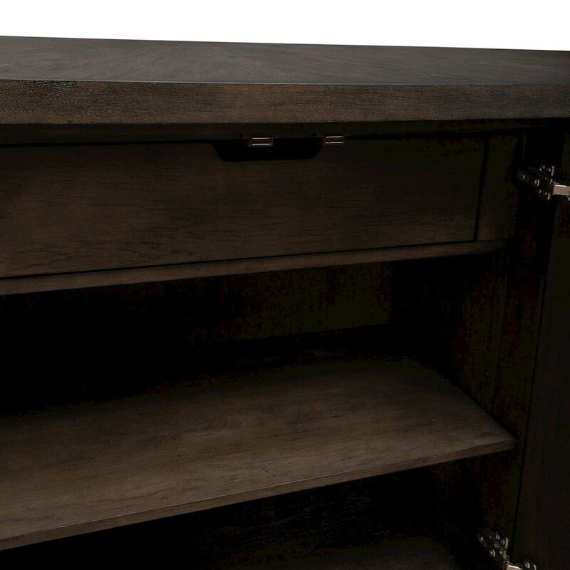 Liberty Furniture Cascade Falls Buffet for Dining Room - Satin Espresso image number 8