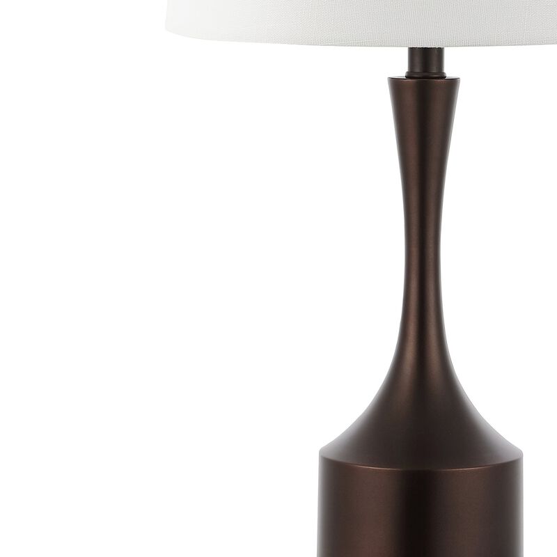 Cooper Classic French Country Iron LED Table Lamp with USB Charging Port (Set of 2)