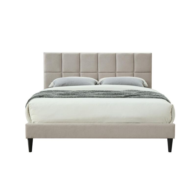 Evelyn Upholstered King Bed In A Box
