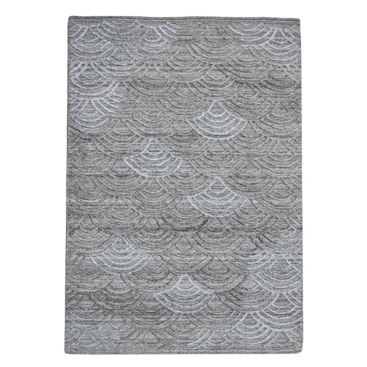 RUGSOTIC CARPETS HAND WOVEN FLAT WEAVE KILIM POLYESTER ECO-FRIENDLY AREA RUGS  - Rectangle Shape, Geometric Modern Design, Low Pile  Handmade Area Rugs (DP0007)
