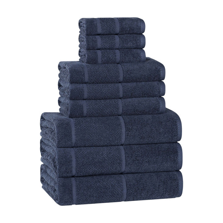 Smart Twist Cotton Viscose Blend Towel Set Quick Dry Bath Towels