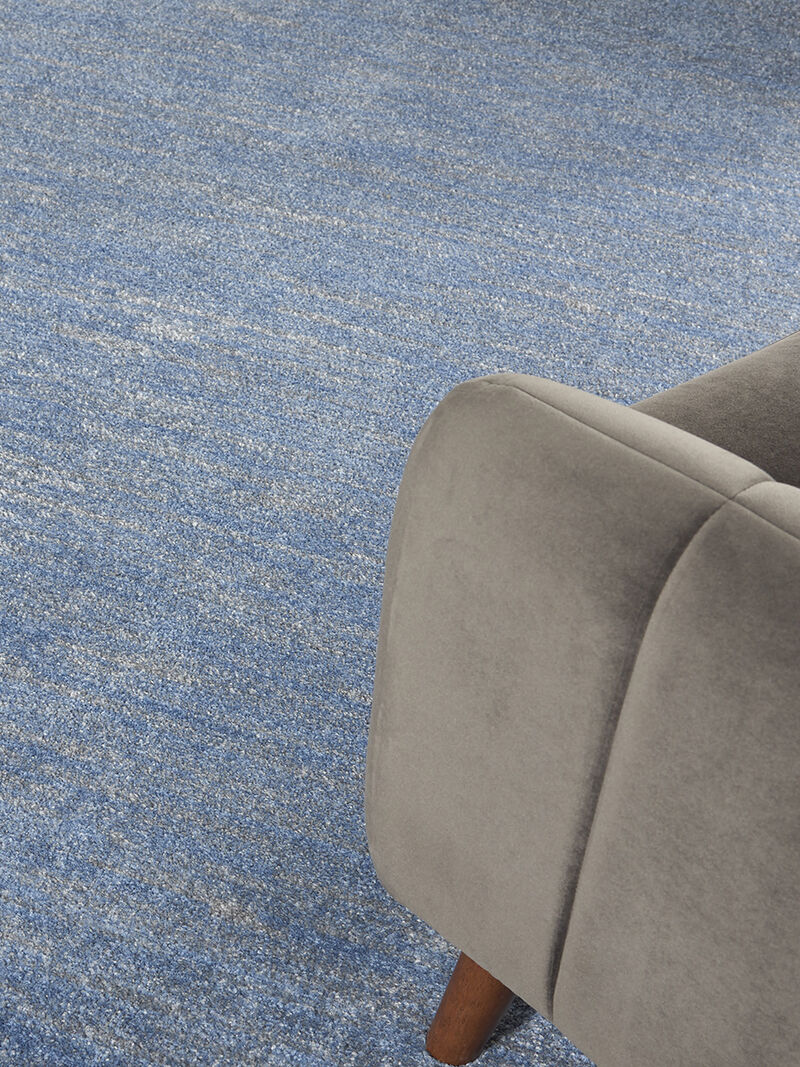 Nourison Essentials NRE01 Blue/Gray 7' x 10' Rug image number 8