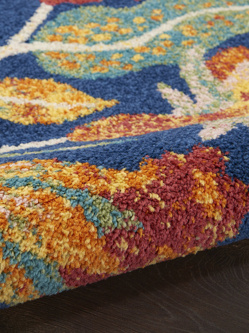 Allur ALR09 Navy/Multicolor 9' x 12' Rug