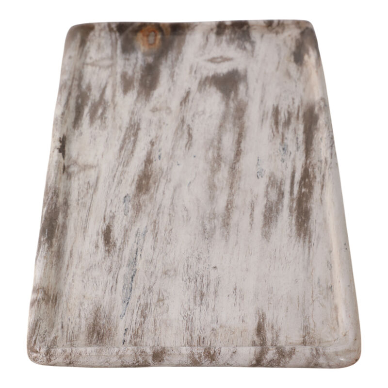 16x8" Petrified Wood Tray, Ivory image number 3