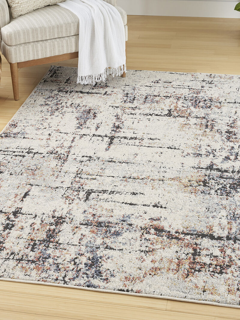 Motion MTT05 Ivory/Multicolor 5'3" x 7' Rug