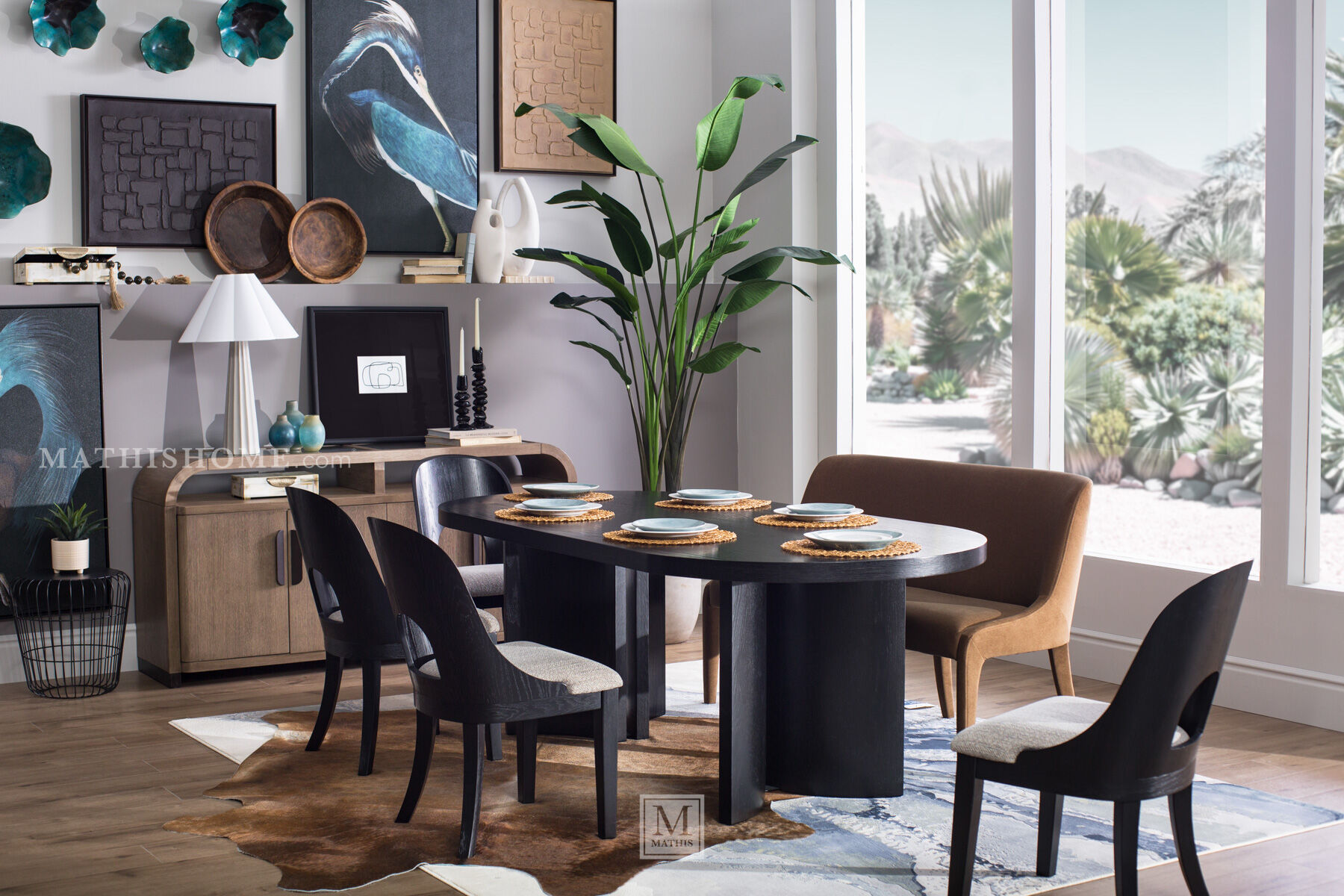 Rowanbeck 5-Piece Dining Set | Mathis Home