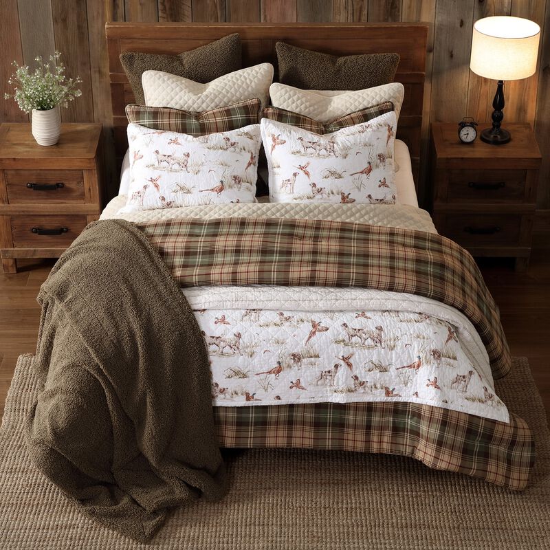 Hunt Life Queen Reversible Quilt Set image number 2