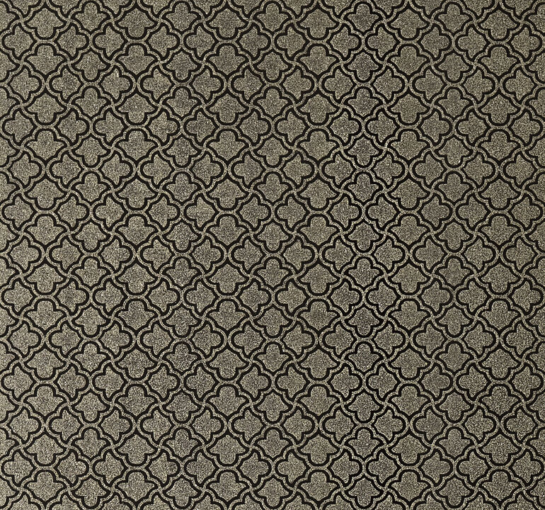 Uptown Glam Black & Gold Wallpaper