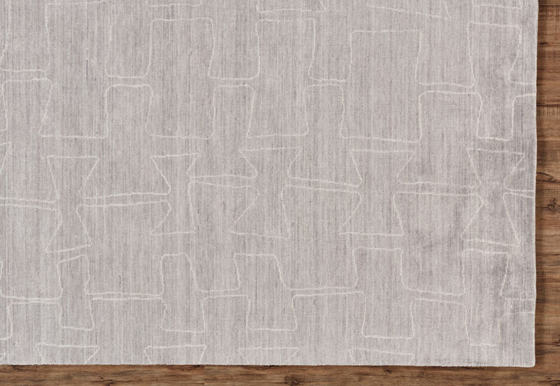 Lennox 8697F Gray/Taupe/Ivory 2' x 3' Rug image number 8