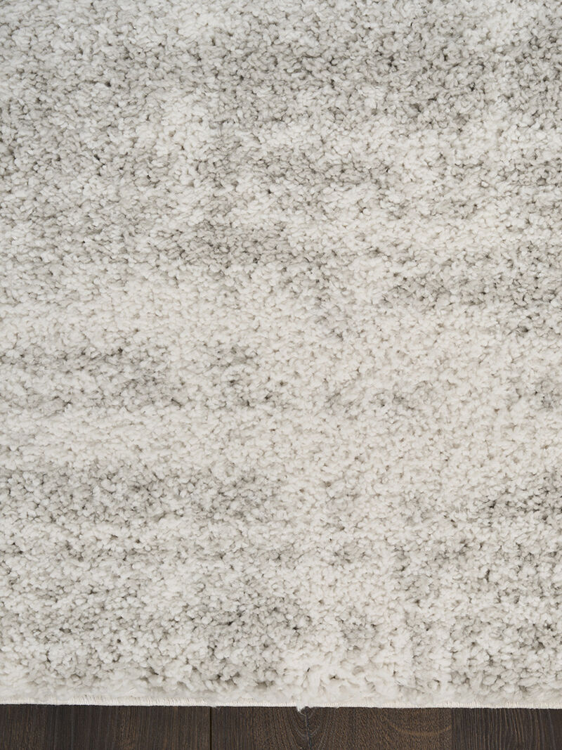 Modern Shag MMD04 Ivory/Gray 7'10" x 9'10" Rug