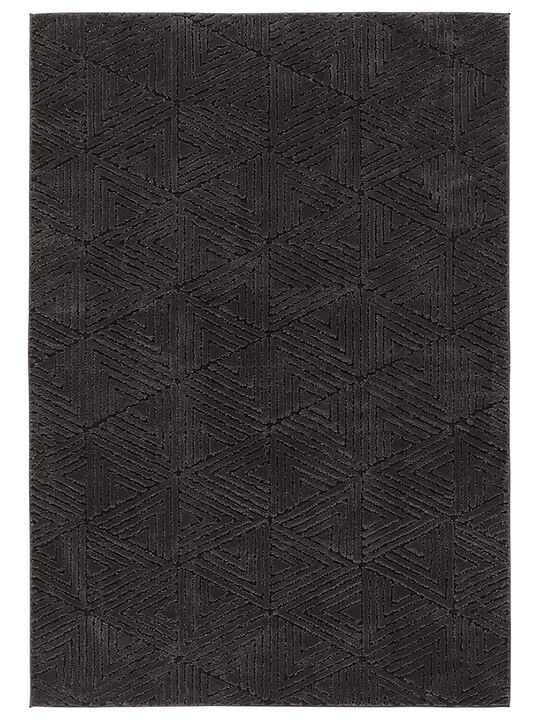 Calix By Nikki Chu Ziazan Black 7'6" x 10' Rug