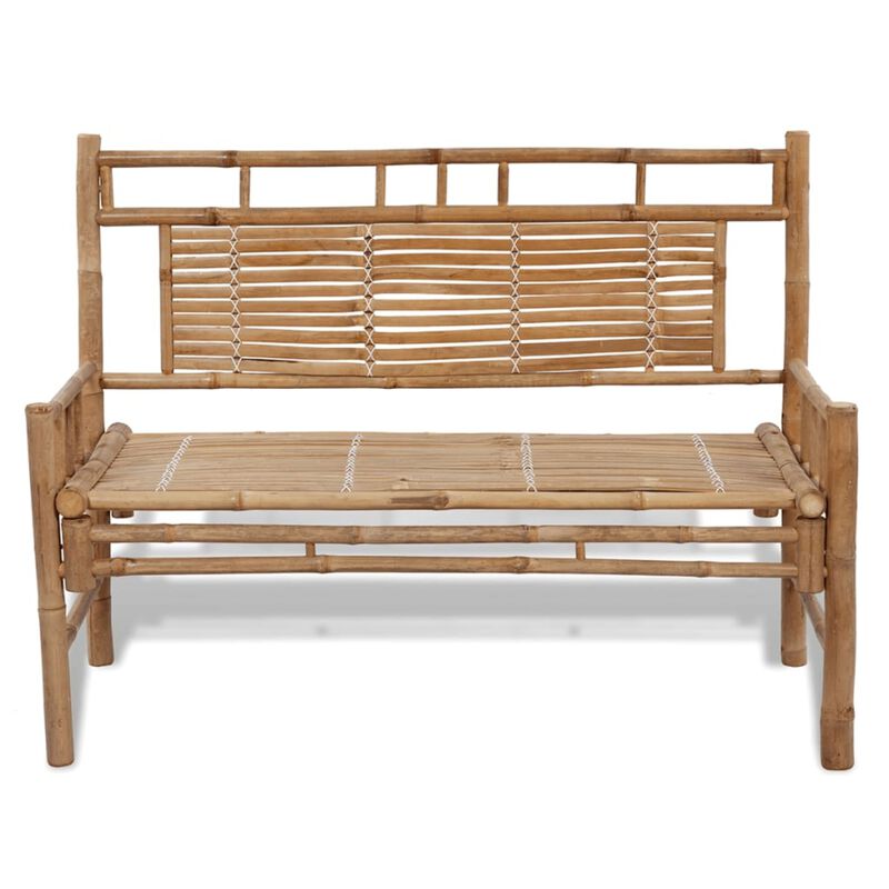 vidaXL Garden Bench 47.2" Bamboo