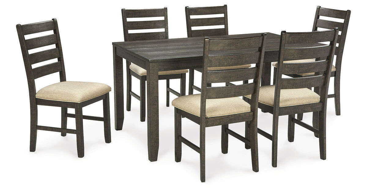 Rokane Table and Chairs (Set of 7)