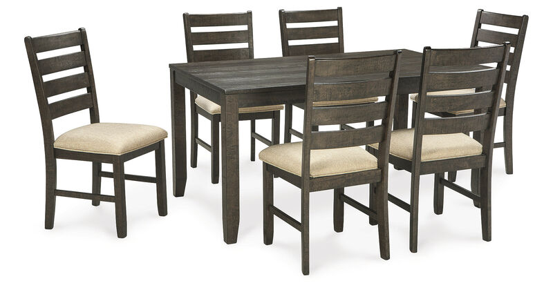 Rokane Table and Chairs (Set of 7)
