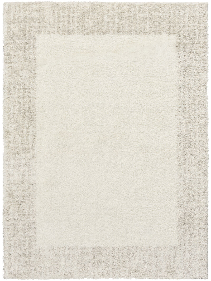 Pacific Shag PCS02 Ivory/Beige 7'10" x 9'10" Rug