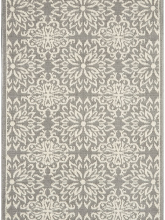 Jubilant JUB06 Ivory/Gray 3' x 5' Rug